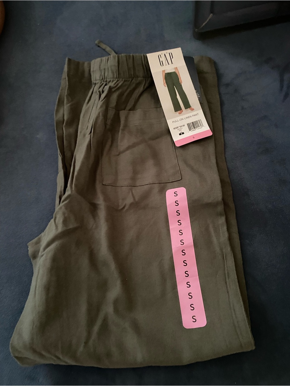 GAP Olive Green Pull-On Jogger Pants